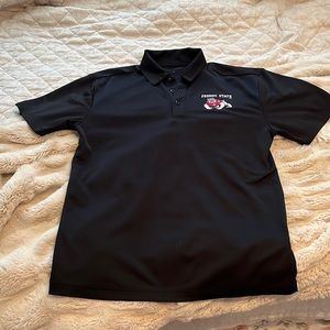 Black Fresno State polo shirt